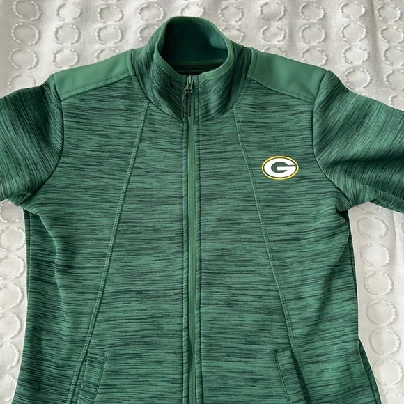 NFL Team Apparel Women’s Green Bay Packers Full-Zip Jacket Size S - Picture 13 of 15